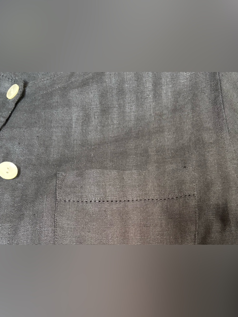Talbots linen jacket. - Picture 4 of 6